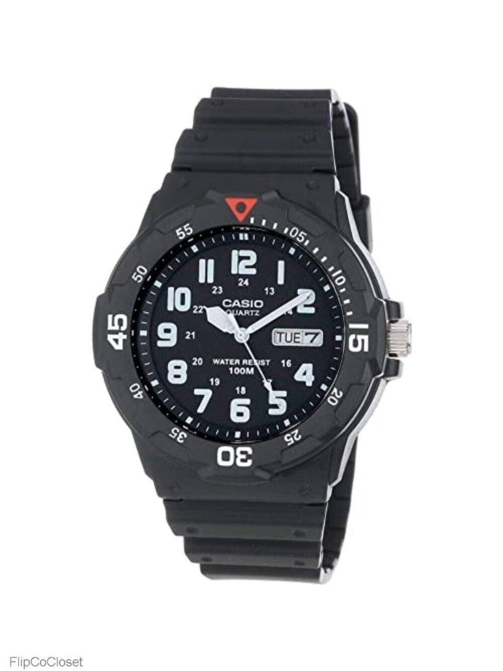 Casio MRW200H Unisex Analog Watch 100M Water Resistant Date Display Resin Band
